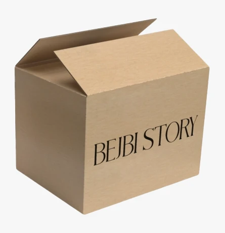 pudełko klapowe zbiorcze do wysyłki dużej ilości ubrań własny nadruk